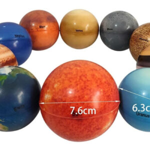 Brinquedo Sensorial De Planetas Do Sistema Solar Para Crianç