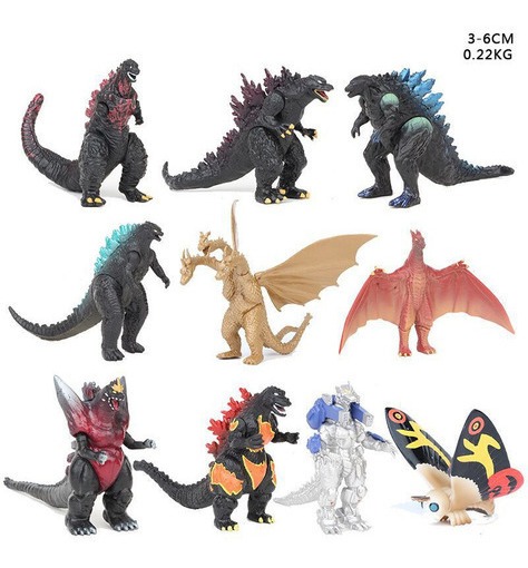Godzilla Monster King Coleção Infantil Modelo Boneca Present