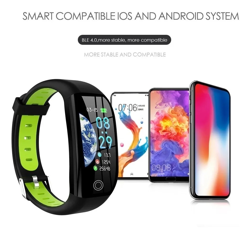 Pulseira Inteligente Gps F21 Fitness Tracker 1,14 Pulseira - Imagem 8