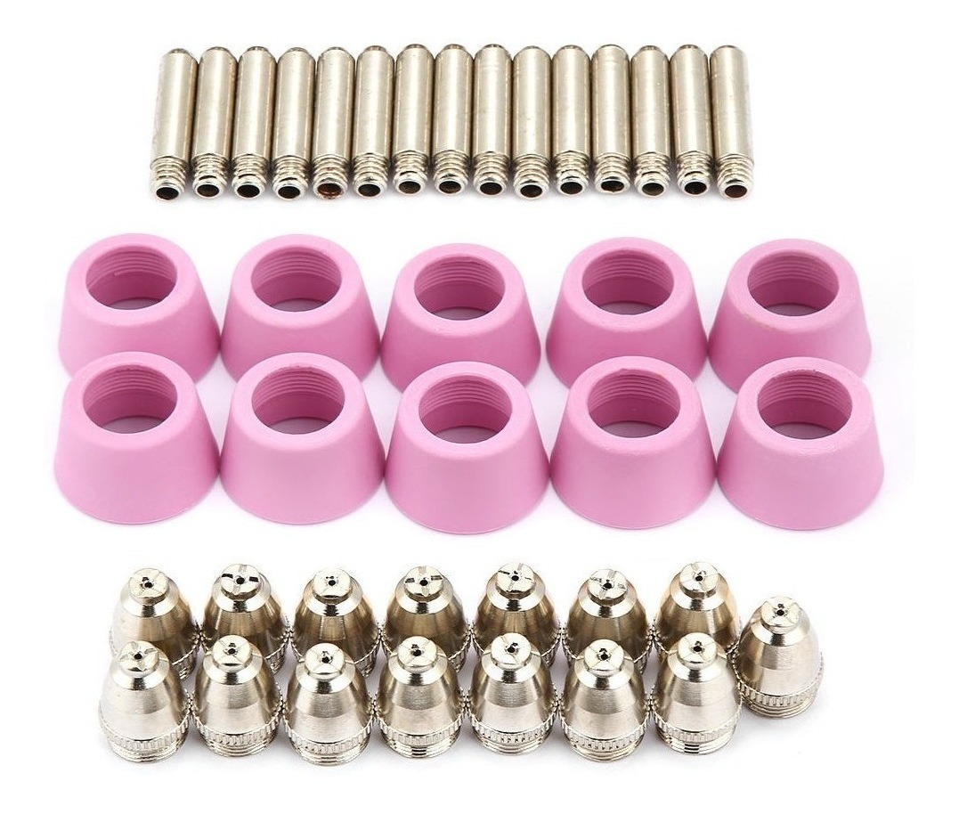 40pc/set Ag60 Sg55 Cortador Plasma Tocha Consumíveis - Imagem 8