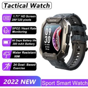 Smartwatch C20, Frequência Cardíaca Original, 3atm,