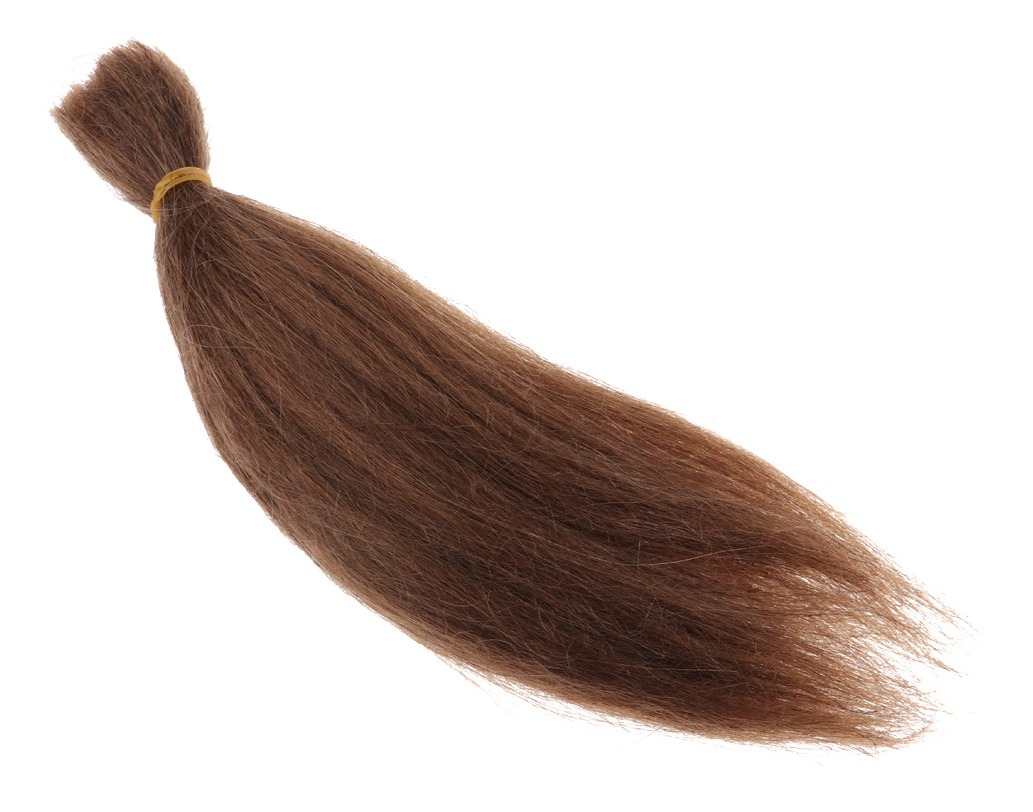 23 Cm Peruca Diy Cabelo Liso Para Recém-nascido Bebê - Imagem 5
