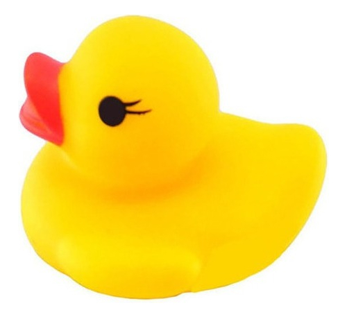 110pcs Mini Patos De Banho De Borracha Amarela Bonito. - Imagem 2