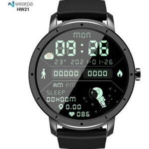 Relógio Smartwatch Redondo Hw21 Com Discagem Astronauta