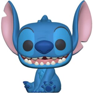 Funko Pop! Disney: Lilo & Stitch - Ponto Sentado Sorridente