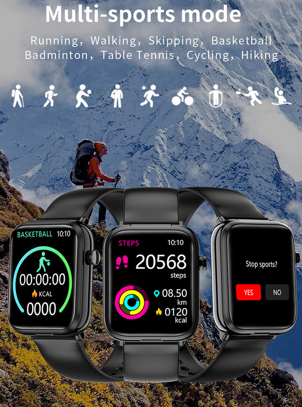 Fone De Ouvido X8 Smart Watch 2 Em 1 Para Xiaomi Huawei - Imagem 6