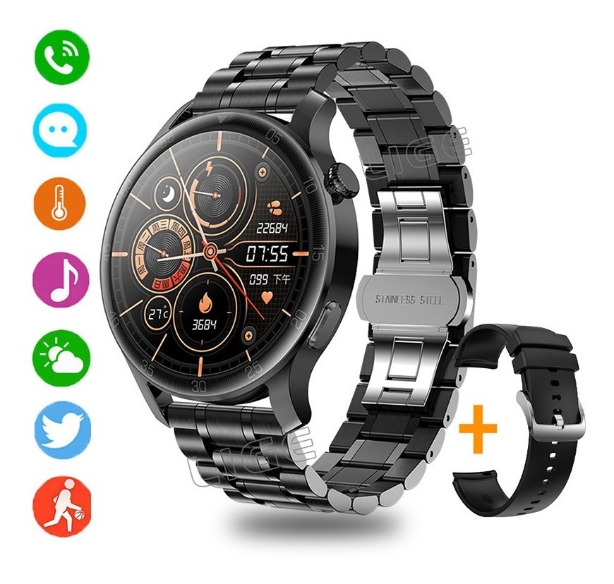 Foxbox-bluetooth Smartwatch À Prova D'água Esporte