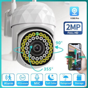 Câmera Externa Wifi Ip Prova D'água Infravermelho 1080p Yl07