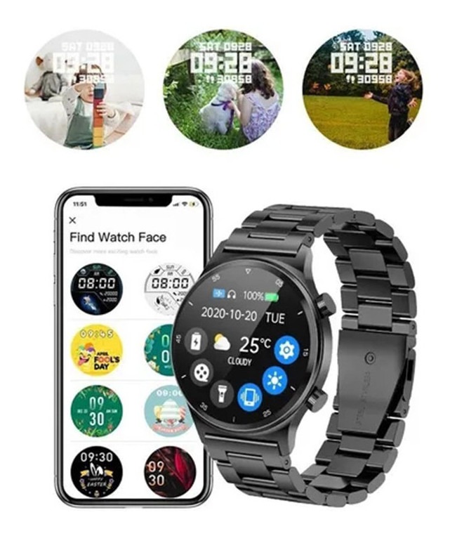 Relógio Esportivo Bluetooth À Prova D 'água Masculino - Imagem 6