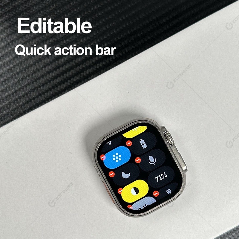 Relógio Inteligente Hello Watch 2 Ultra Série 8 Nfc Compass - Imagem 5
