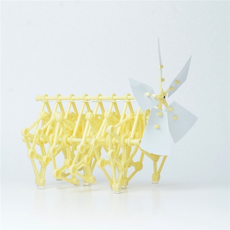 Modelo De Montagem Diy Da Walker Strandbeest Movido A Vento - Imagem 7