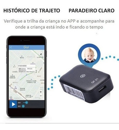 Mini Gps Veículo Tracker Gf21 Gf-21 Pessoa Idoso - Imagem 4