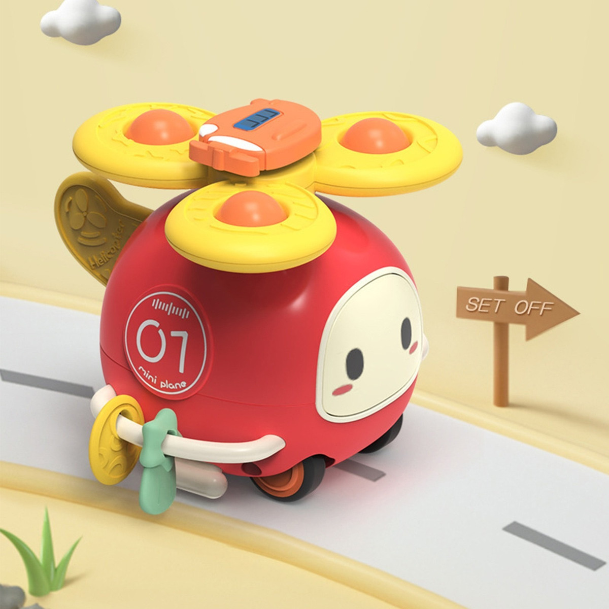 Ventosa, Brinquedo Giratório, Brinquedos De Banho Para Bebês - Imagem 8