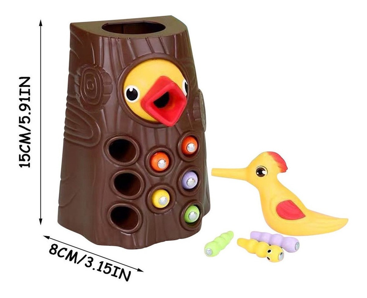 Brinquedos Magnéticos Da Família Do Pica-pau Pegam O Jogo - Imagem 4