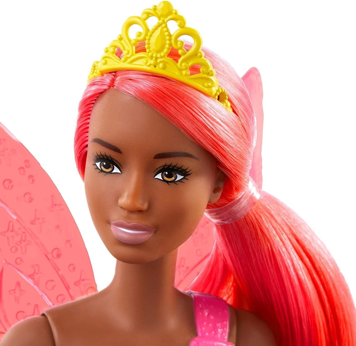 Boneca Fada Barbie Dreamtopia Cabelo Rosa De 12 Polegadas - Imagem 3
