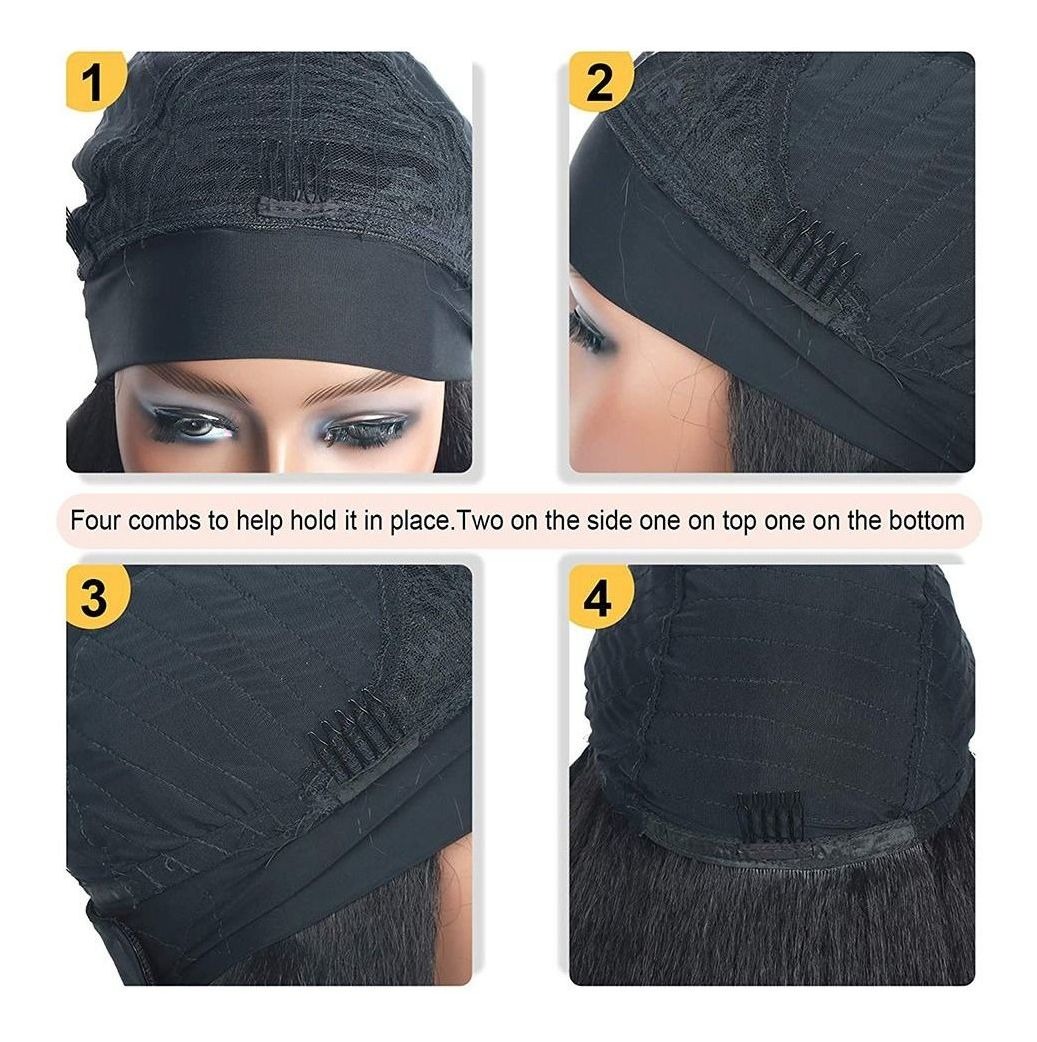 Faixa De Cabeça Peruca Hairband Wighigh Quality Fashion Wome - Imagem 10