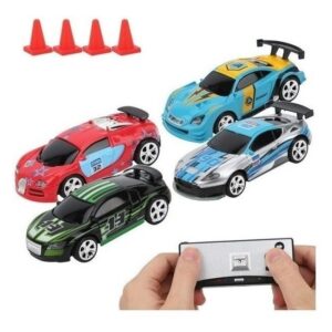 Mini Coke Can Rc Radio Controle Remoto Micro Racing Car Toy