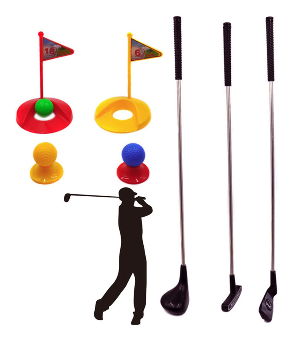 Conjunto De Golfe Infantil I, Tacos De Golfe De Brinquedo Nv