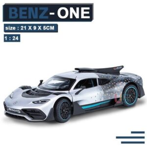 Carro Miniatural Benz Amg One Com Som E Luzes 1/24