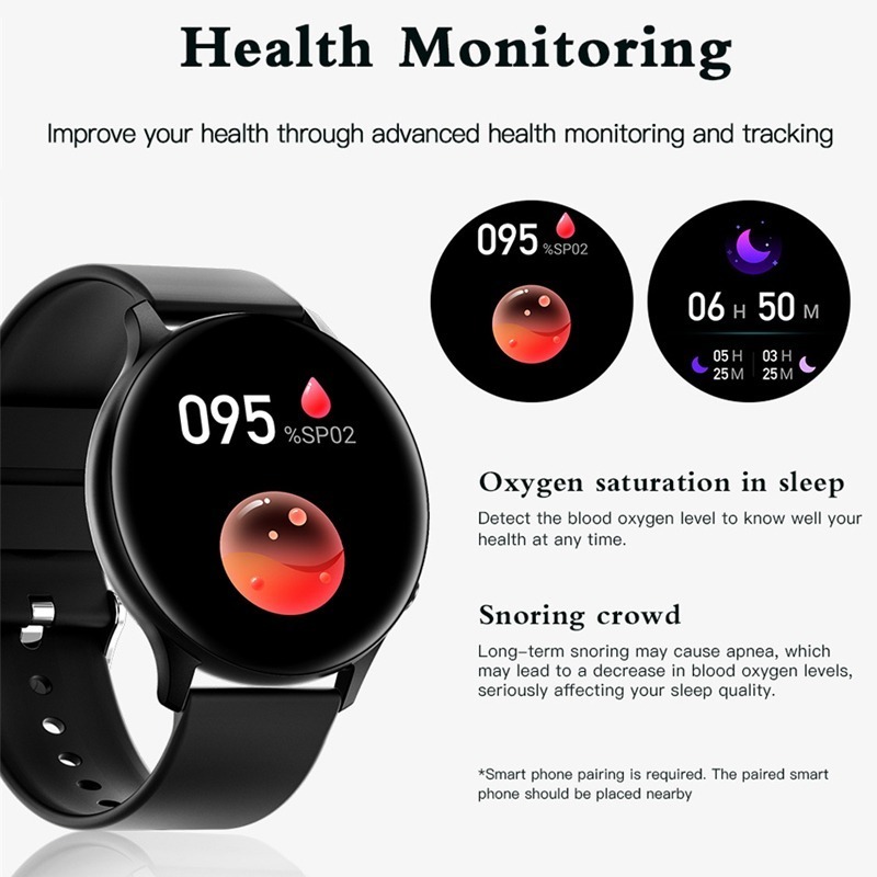 Smartwatch Bluetooth Call Monitoramento De Temperatura Corpo - Imagem 7