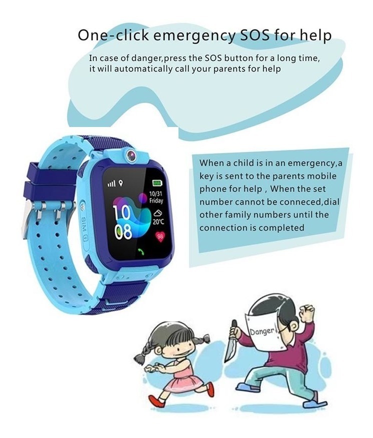 Smartwatch Infantil Com Localizador