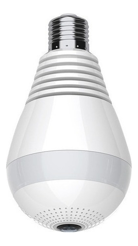Camera Ip Lampada Segurança 360 Visão Noturna Espia Wifi Hd - Imagem 3