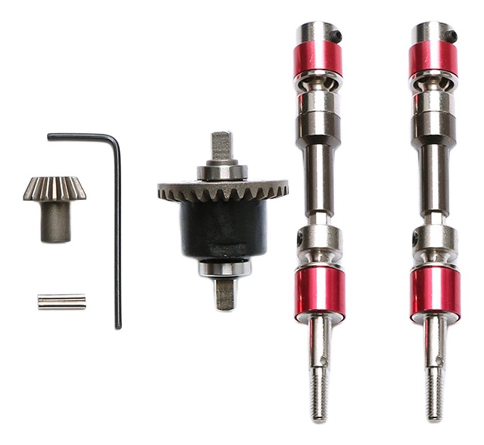 Wltoys 12428 Atualizações De Reparo De Eixo + Diferencial - Imagem 2