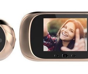 Olho Mágico Da Câmera Da Campainha Do Visor Digital