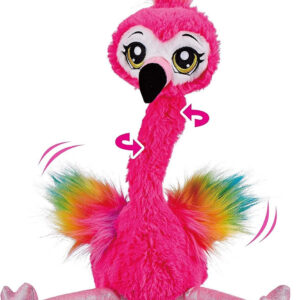Animais De Estimação Vivos Frankie The Flamingo Pink 15 Inte
