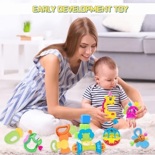 14 Peças De Brinquedos Sensoriais Para Educação Infantil Com - Imagem 7