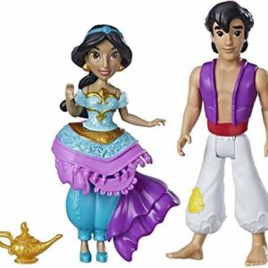 Disney Princesa Jasmine Aladdin 2 Bonecas Royal Clips Moda