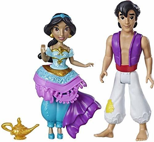 Disney Princesa Jasmine Aladdin 2 Bonecas Royal Clips Moda