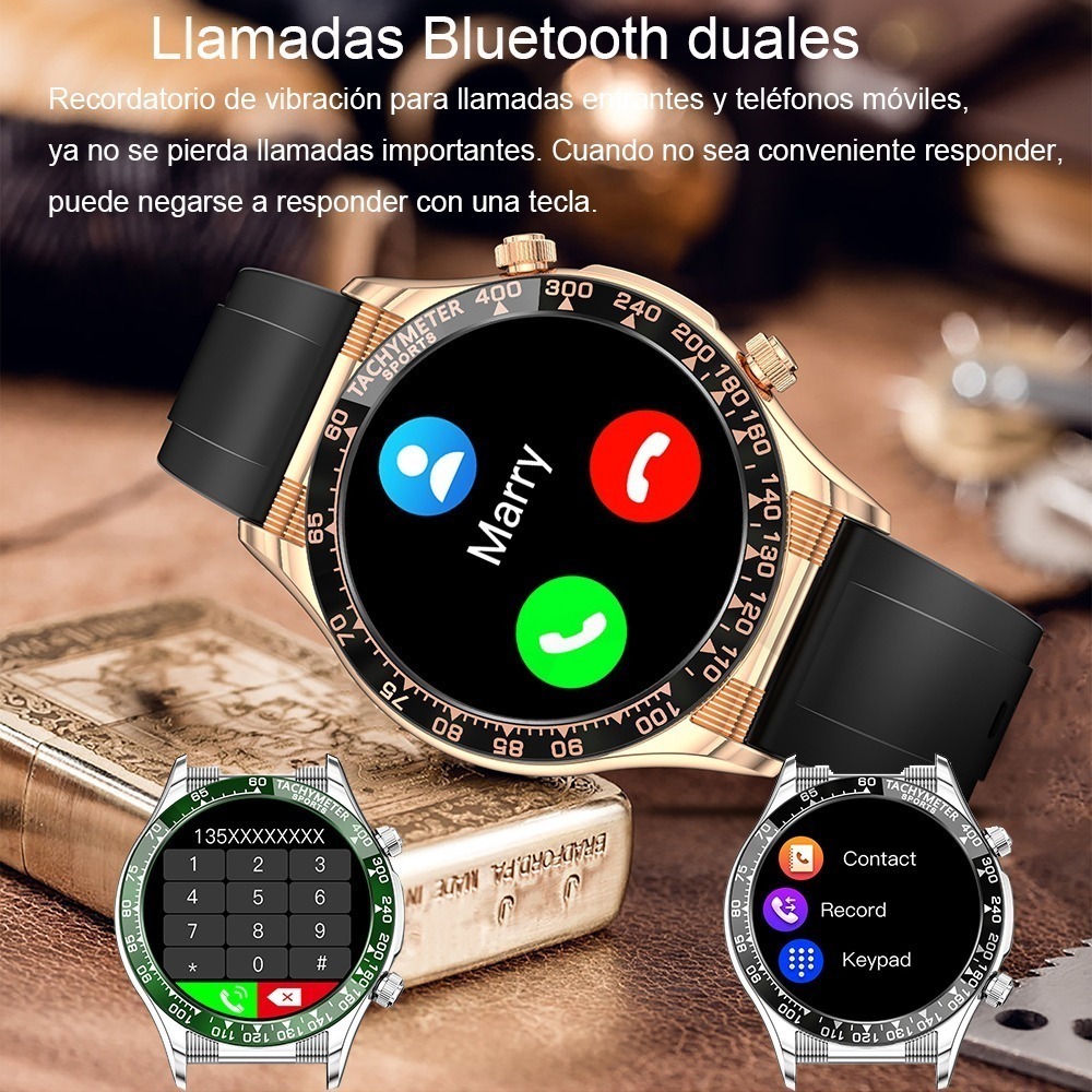Chamada Bluetooth De Relógio Inteligente Para Homens Para Hu - Imagem 54