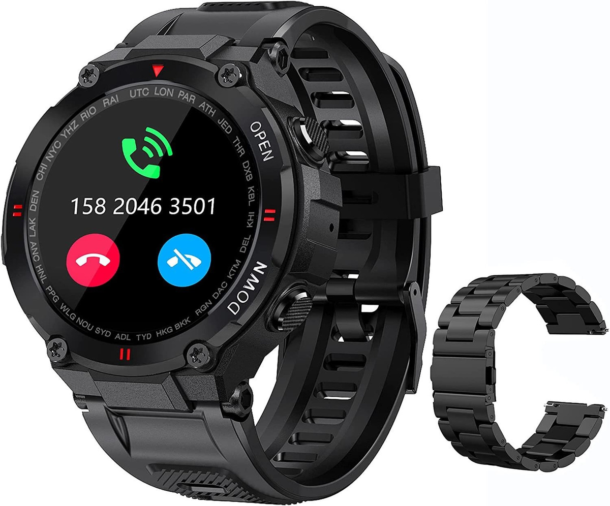 Relógios Inteligentes Para Homens Bluetooth Dail Calls Speak
