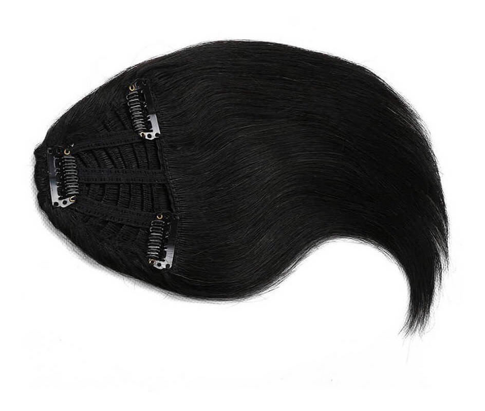 Peruca Cabelo Humano Virgem 20cm Franja - Imagem 32