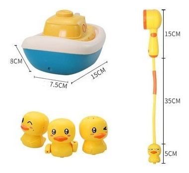 Sprinkler De Pato De Brinquedo De Banho Elétrico Infantil - Imagem 8