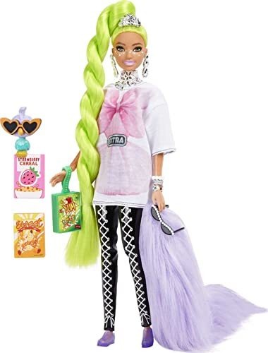 Boneca Barbie Extra 11 Em Leggings De Tamanho Grande - Imagem 7