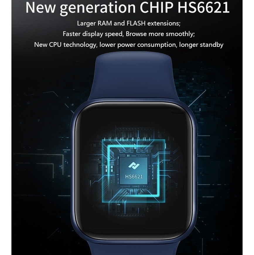 Smartwatch Esportivo Iwo I12 Resistente À Água Ip67 - Imagem 8