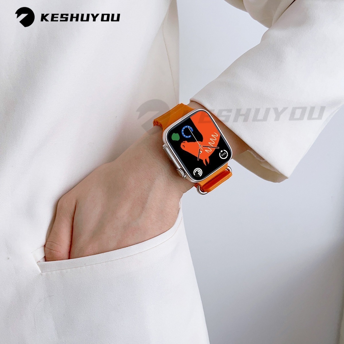 Smartwatch S8 Ultra Max 49 Mm 2.08 Nfc Série 8 Nfc - Imagem 2
