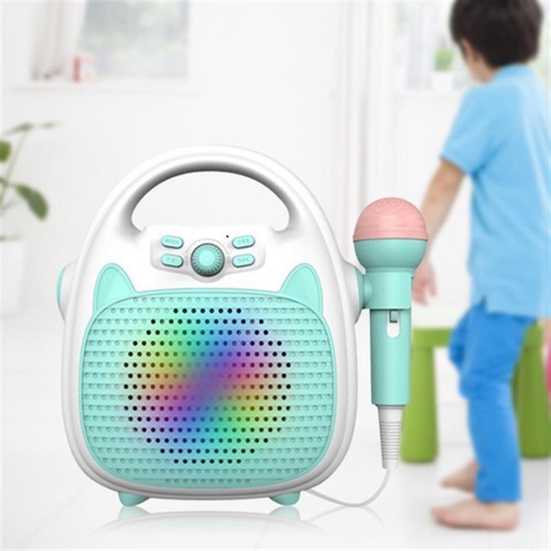 Máquina De Karaokê Para Crianças Brinquedos Cantantes - Imagem 4