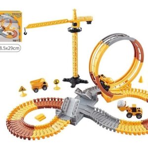 Kit 112 Pista De Carrinhos De Brinquedo Infantil Construção