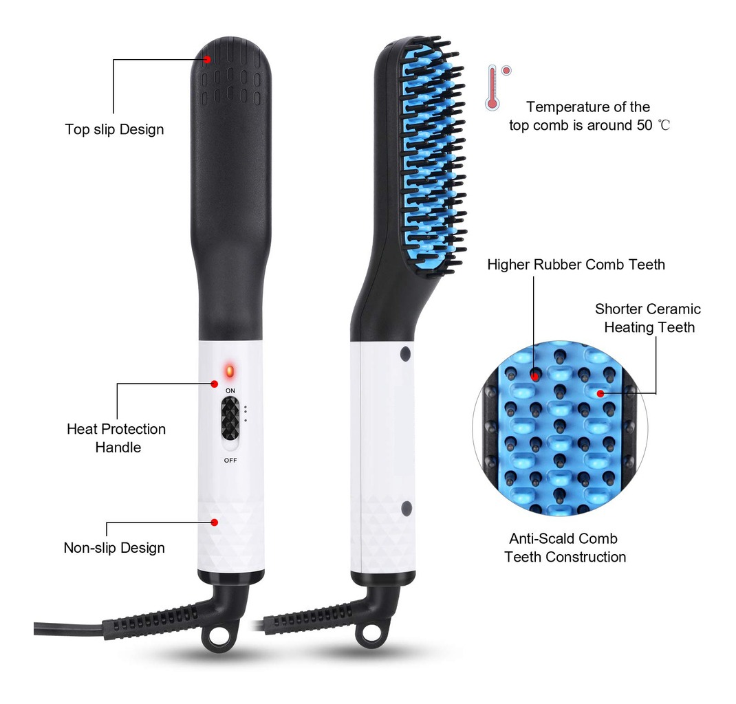Escova De Alisamento De Cabelo Profissional - Imagem 11