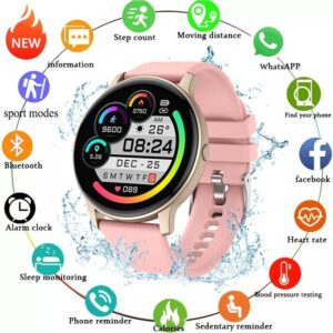 Smartwatch S32 Full Touch, Monitor Eletrônico De Fi