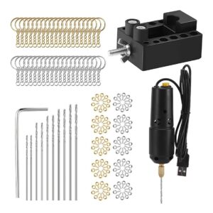 Conjunto De Brocas Mini Broca Elétrica De Resina Com Brocas
