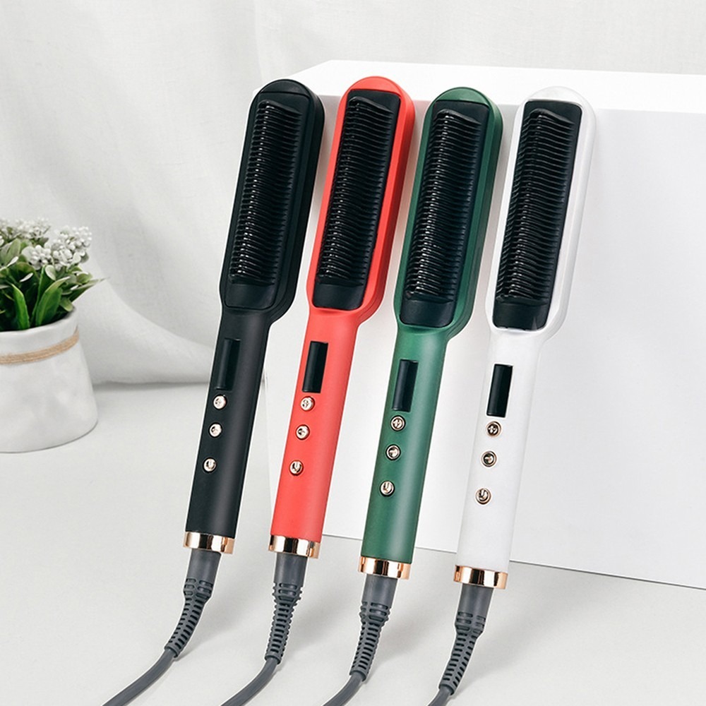 New Hair Straightener Comb Escova De Cabelo Cerâmica De Turm - Imagem 7