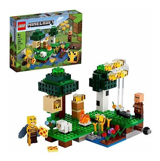 Lego Minecraft The Bee Farm 21165 Ação De Construção De Mine - Imagem 8