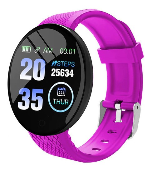 Smartwhatch Inteligente Tela Redonda Frequência Cardíaca - Imagem 12