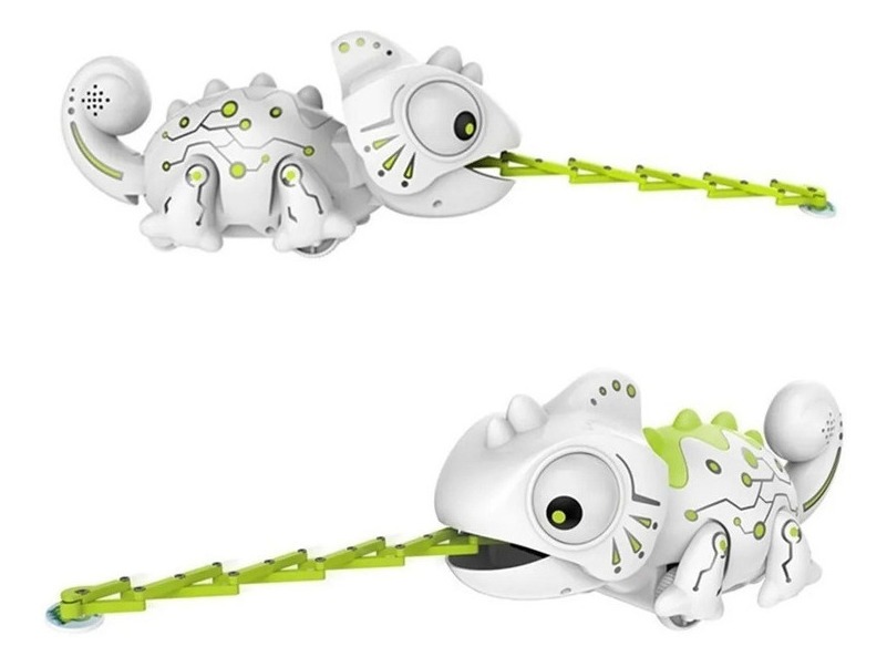 Robô Animal Camaleão De Estimação Com Controle Remoto Rci - Imagem 2
