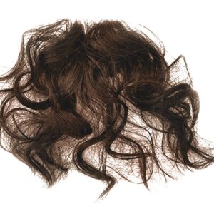 Peruca De Extensão De Cabelo Falso Cacheado Natural E Fofo