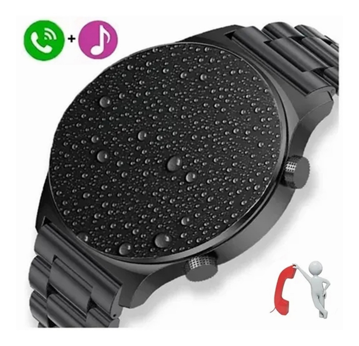 Relógio Esportivo Bluetooth À Prova D 'água Masculino